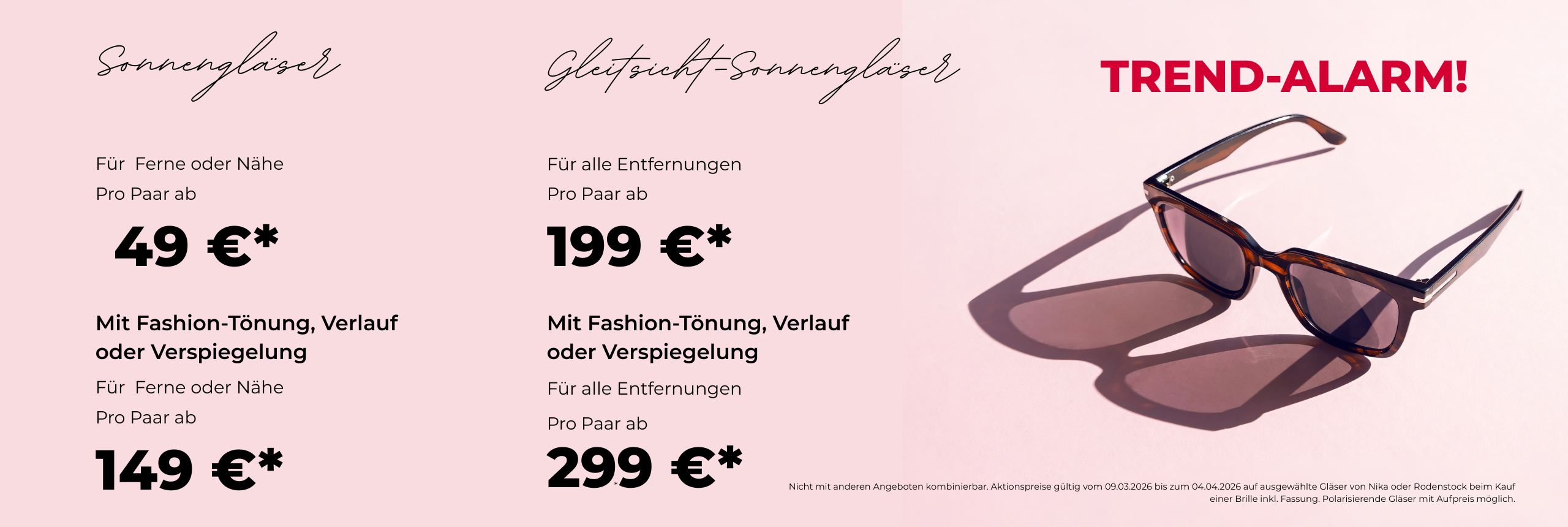 Sonnenbrillen Angebote Brillen-Paradies Brackwede
